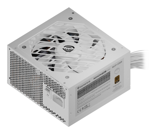 Genesis ZASILACZ GENESIS NIHON 750NM BIAŁY 750W 80+ BRONZE ATX 3.1 - 1545698 - zdjęcie